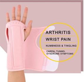 img 1 attached to 🖐️ Adjustable Carpal Tunnel Brace – Optimal Pain Support for Women in Occupational Health & Safety