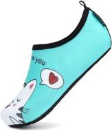 saguaro quick dry non-slip aqua socks - the ultimate barefoot water shoes for boys & girls, ideal for outdoor sports, beach, and pool activities logo