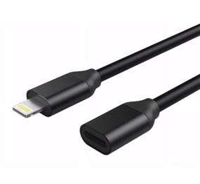 img 4 attached to 🔌 6фтук продление кабеля Lightning для iPhone iPad - Аудио, Видео, Музыка, Передача данных и Зарядка с разъемом для подключения iPhone с сертификатом Apple MFi, предоставляемым DESOFICON