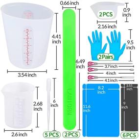 img 3 attached to Supplies Silicone Measuring Droppers Sandpapers