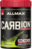 🍋 повысьте эффективность с помощью питательного продукта allmax nutrition carbion+ (лимон-лайм) логотип