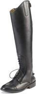 👢 stay stylish and protected: equistar women's all-weather synthetic field equestrian riding boot logo