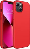 miracase soft liquid silicone case(red) logo