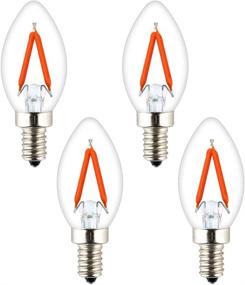 img 3 attached to 🔴 Enhance Your Space with OPALRAY C7 Mini Candelabra LED Pure Red Light Bulb