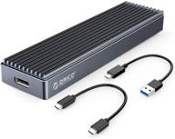 💻 orico aluminum m.2 nvme & sata ssd enclosure – usb 3.1 gen 2 type-c 10gbps logo