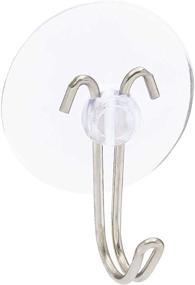 img 2 attached to 🪝 Clear Mini Suction Hooks - Inches