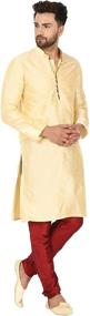 img 1 attached to SKAVIJ Pajama: Traditional Offwhite Men's Clothing for Sleeping and Lounging