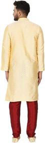 img 3 attached to SKAVIJ Pajama: Traditional Offwhite Men's Clothing for Sleeping and Lounging