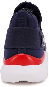 img 2 attached to 👟 Nautica Coaster Navy Men's Fashion Sneakers Walking Shoes - Lightweight Joggers, Size 8