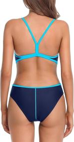 img 1 attached to 💃 Stunning Beautyin Women's Athletic Training Swimsuit with Thin Straps – The Perfect One Piece!