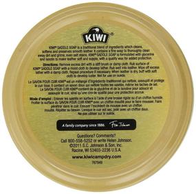 img 2 attached to 🥝 Kiwi Saddle Soap: Premium 3.125 Ounce Leather Cleaner - Pack of 2 (No Color)
