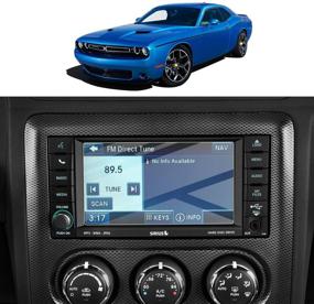 img 4 attached to 📱 Dodge Challenger Uconnect Navigation Display Screen Protector - Tempered Glass 9H Hardness, HD Clear LCD GPS Touch Screen Film (2011-2014, 6.5In)