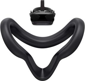 img 4 attached to 🔍 KIWI design Valve Index VR Headset Ultra Thin 0.8 mm Silicone Face Cover Pad - Sweat-Proof, Lightproof, Non-Slip, Washable Replacement Face Pads Accessories