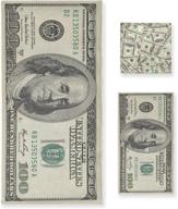 100 dollar bills towel bathroom sets - money-themed luxury towels for home, kitchen, and spa logo