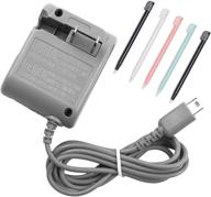🔌 nintendo ds lite charger kit - ac power adapter charger and stylus pen set for ds lite systems | 5.2v 450ma | compatible with nintendo ds lite (works exclusively with ds lite) logo
