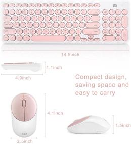 img 1 attached to Wireless Keyboard FD Cordless Power Saving