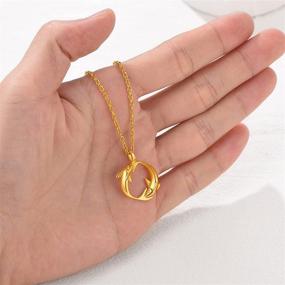 img 1 attached to 🌟 Gold-Plated 12 Constellations Zodiac Star Pendant Astrology Necklace for Men and Women - Horoscope Jewelry Gift