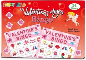 img 3 attached to ❤️ Valentine's Day Bingo Game for Kids - Fun and Interactive Party Game for up to 24 Players!