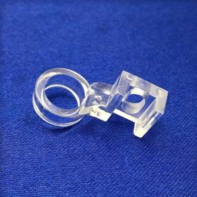 img 1 attached to 🧵 YEQIN Low Shank Clarity Clear Ruler Patchwork Sewing Presser Foot 1/4" Quilting - Fits Popular Sewing Machine Brands like Singer, Brother, Janome, and More!