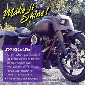 img 2 attached to 🏍️ Окончательный набор для чистки мотоцикла: WIZARDS Saddle Pack (5 шт.) - Максимальный блеск и производительность!