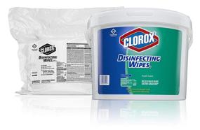 img 1 attached to 🧴 CLOROX Commercial Solutions Disinfecting Wipes, Fresh Scent, 700 Count (Pack of 2) – Boost Your Sanitization Efforts with 31428