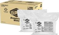 🧴 clorox commercial solutions disinfecting wipes, fresh scent, 700 count (pack of 2) – boost your sanitization efforts with 31428 logo