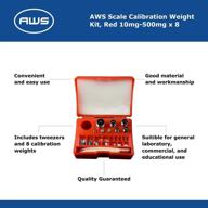 🔍✅ accurate calibration weights for american weigh scales - 10mg and 500mg логотип