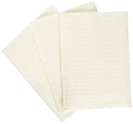 🧻 medline non24356w 2-ply tissue/poly professional towels - pack of 500 | 13"x 18" - white logo
