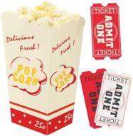 🍿 jolee's boutique jjea031c sticker 3d movie popcorn: enhance your crafts with multicolor fun logo