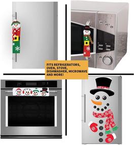 img 3 attached to Christmas Kitchen Decorations Refrigerator Supplies