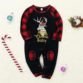 img 1 attached to 🎄 Cozy and Festive: Family Matching Christmas Pajamas Set for a Memorable Holiday!