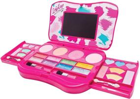 img 1 attached to 💄 Girls Makeup Kit – All-in-One Makeup Set with Mirror and Secure Close – Non Toxic and Safety Tested – Laptop Design