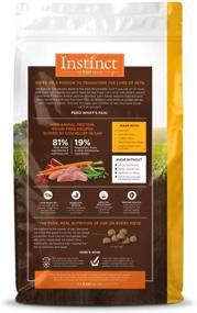 img 3 attached to 🐱 Оптимизируйте питание вашего кота с кормом Instinct Grain Free Dry Cat Food - Оригинальная сырая покрытая натуральная формула с высоким содержанием белка