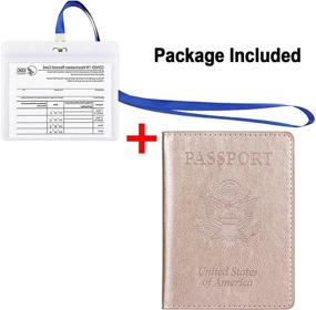 img 3 attached to TOOVREN Vaccine Protector Waterproof Vaccination Travel Accessories in Travel Wallets