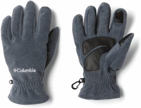 img 4 attached to 🧤 Columbia Thermarator Glove Graphite Small: Superior Warmth and Comfort for All-Day Protection