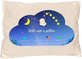 img 4 attached to 👶 Little One's Pillow - Premium Organic Toddler Pillow, Handcrafted in the USA - Soft & Supportive, Washable 13 X 18