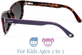 img 2 attached to 🕶️ Polarized Toddler Sunglasses: Stylish Toucca Kids Eyewear, Perfect for Ages 2-6