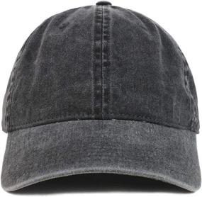 img 3 attached to Armycrew XXL Oversize Pigment Dyed Baseball Cap - Extra Large Unstructured Washed Cotton Design