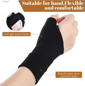 img 1 attached to Compression Gloves Carpal Arthritis Relieve