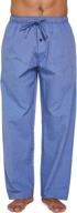 👖 cotton poplin pajama lounge clothing for men - cyz logo