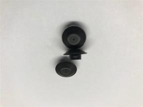 img 2 attached to 🔌 Pack of 100 Black Plastic Flush Hole Plugs - 1/4" - Convenient Fixing Clips and Fasteners - 1/2" Head