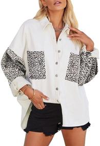 img 4 attached to MIHOLL Oversize Vintage Boyfriend X Large