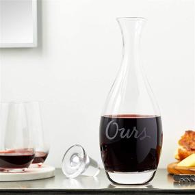 img 1 attached to 🍾 Clear Kate Spade Two of A Kind Decanter, 3.25 LB - Enhanced SEO-Friendly Product Title