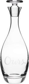 img 3 attached to 🍾 Clear Kate Spade Two of A Kind Decanter, 3.25 LB - Enhanced SEO-Friendly Product Title