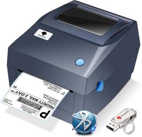 img 4 attached to 🖨️ Phomemo High-Speed Bluetooth Thermal Shipping Label Printer for Shipping Packages - Compatible with Windows, Smartphone - Ideal for Amazon, Ebay, Shopify, Etsy - PDF Printer for Smartphone - 4x6 Label Printer