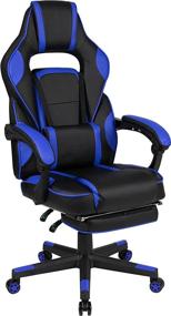 img 2 attached to Flash Furniture Ergonomic Adjustable LeatherSoft