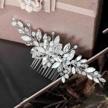 simsly rhinestone wedding crystal accessories hair care logo