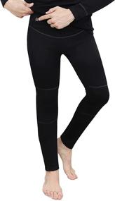 img 3 attached to 🔥 Comfortable Heated Long Johns for Men and Women - Washable Heating Trousers without Battery