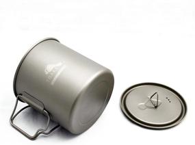 img 1 attached to 🍲 Optimized TOAKS LIGHT Titanium 650ml Pot