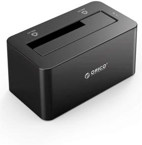 img 4 attached to 💾 ORICO USB 3.0 to SATA Hard Drive Docking Station Tool-Free, Supports 8TB for 2.5 or 3.5 Inch HDD SSD, 3.3Ft USB Cable - Black